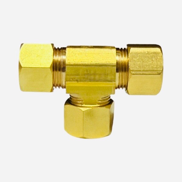 3/8" #64 Compression Tee (Lead-Free) 4016004