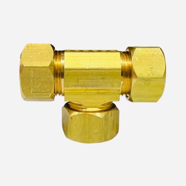 5/8" #64 Compression Tee (Lead-Free) 4016008