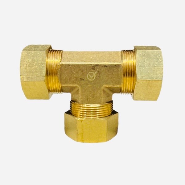 7/8" #64 Compression Tee (Lead-Free) 4016010