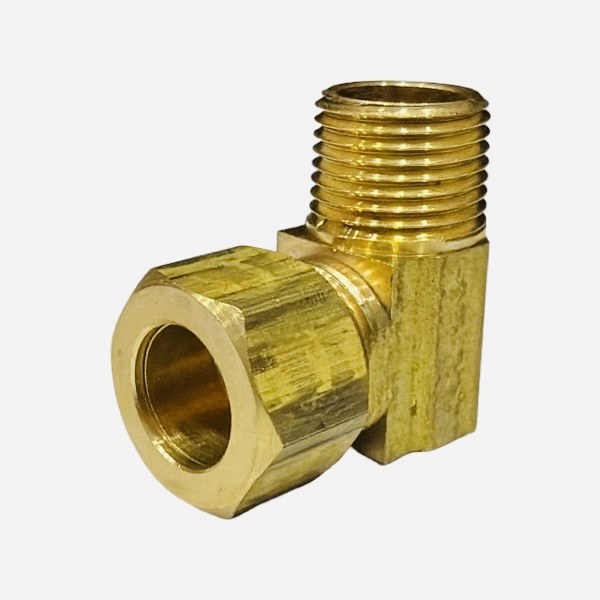 1/2" x 3/8" #69 Compression x MIP Elbow (Lead-Free) 4020024