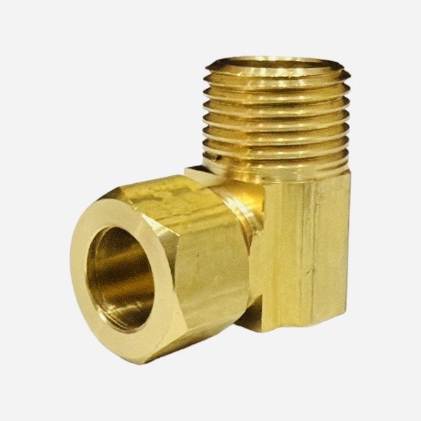 1/2" x 1/2" #69 Compression x MIP Elbow (Lead-Free) 4020026