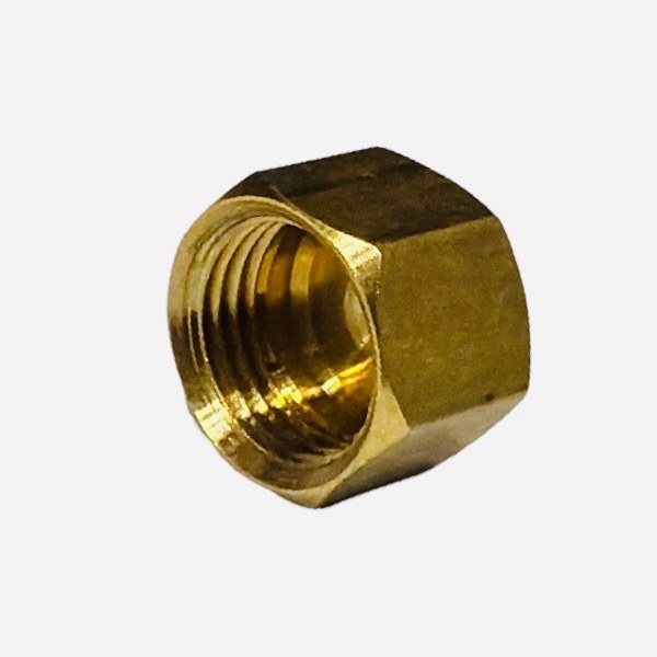 1/4" #61 Brass Compression Cap (Lead-Free) 4021990