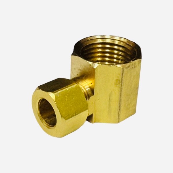 3/8" x 1/2" Compression x Female Elbow (Lead-Free) 4023008