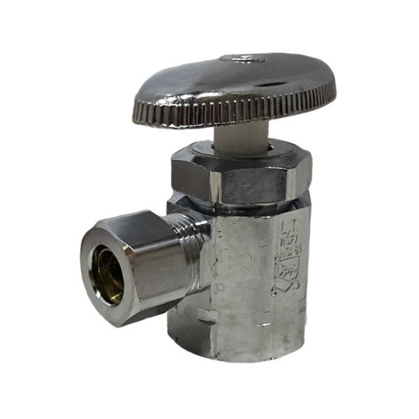 3/8" OD x 1/2" IPS Angle Compression Stop (Lead-Free) 4220004