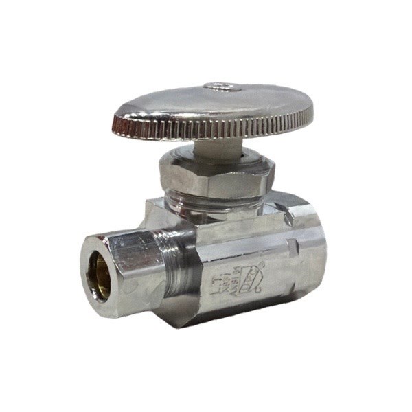 3/8" OD x 1/2" IPS Straight Compression Stop (Lead-Free) 4220026