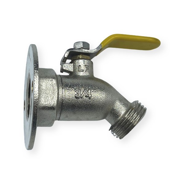 3/4" FIP Chrome-Plated Quarter Turn Sillcock (Lead-Free) 4407004