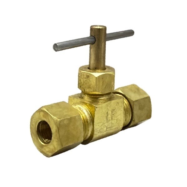 1/4" OD Straight Needle Valve (Lead-Free) 4415006
