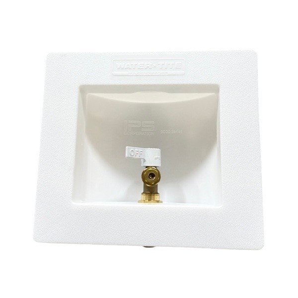 Plastic Ice Maker Box 1/4 Turn Stop (Lead-Free) 4430006