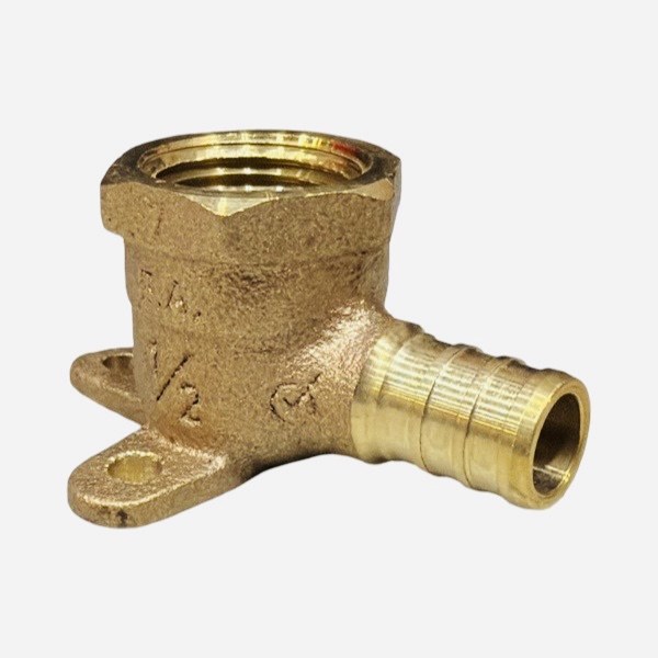 1/2"-Brass-PEX x FIP Drop Ear Elbow (Lead-Free) 4623010