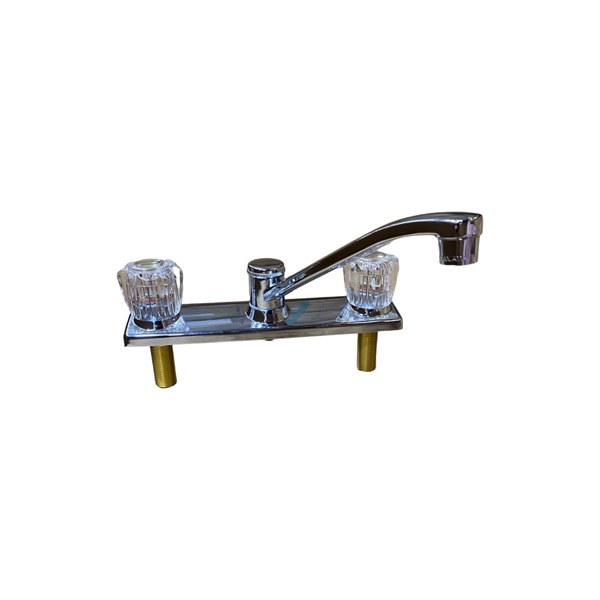 8" Two-Handle Sink Faucet with Acrylic Handles, With Sprayer 4701004
