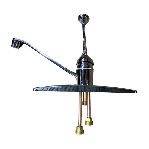 Single-Lever 8" Kitchen Faucet, With Sprayer 4701011