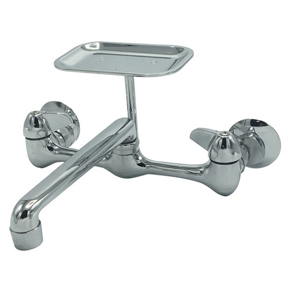 Combination Wall Mount Sink Faucet 8" (Lead-Free) 4702002