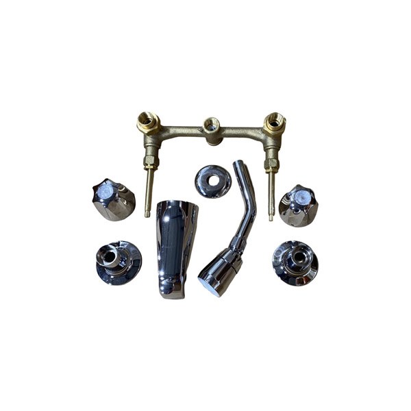 8" Two-Valve Shower Body Set With Spout 4702202