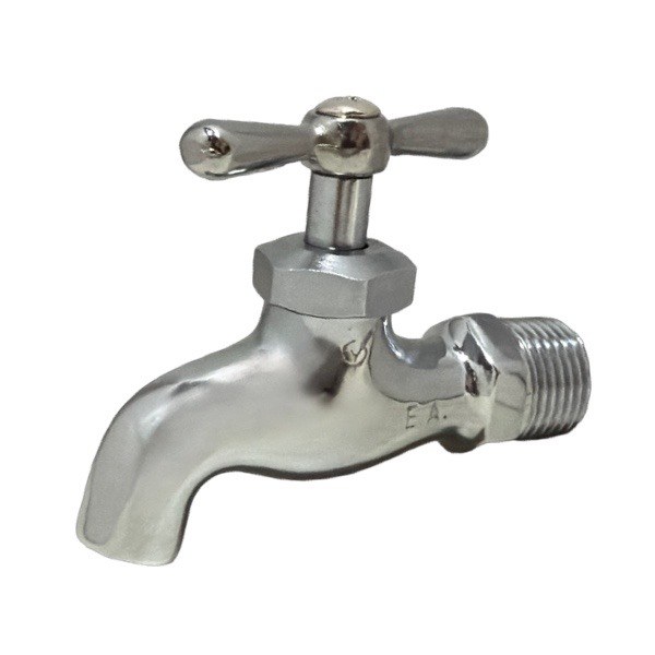 1/2" Chrome Plated Male Plain End Bibb - (Lead-Free) 4710006