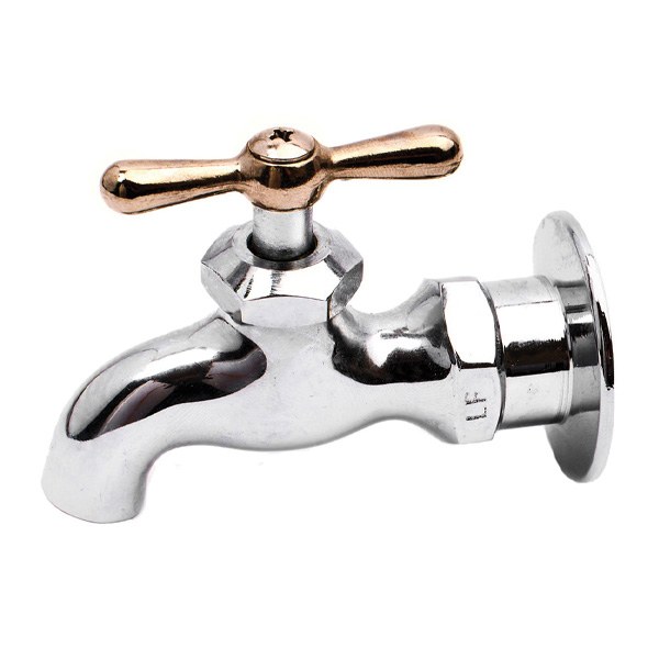 1/2" Chrome Plated Female Plain End Bibb - (Lead-Free) 4710010