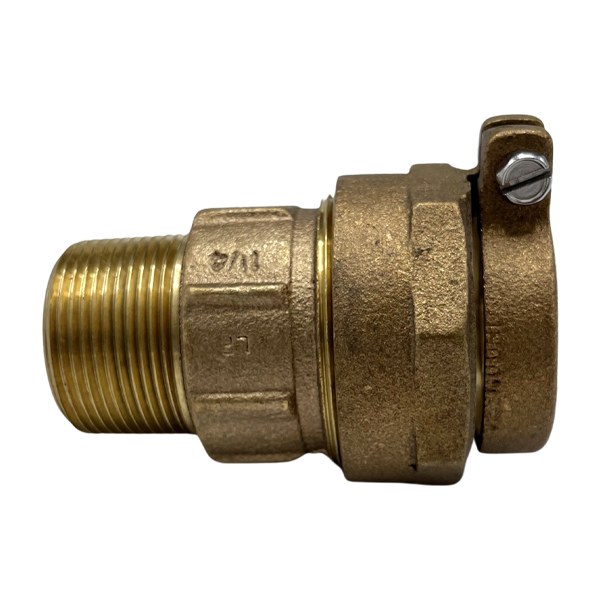 1 1/4" AA x 1 1/4" MIPS (Lead x MIPS) Pack-Joint Adapter (Lead-Free) 4819008