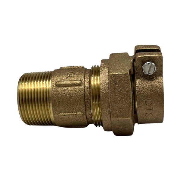 1 1/4" x 1 1/4" (Copper x MIPS) Pack-Joint Adapter (Lead-Free) 4819208