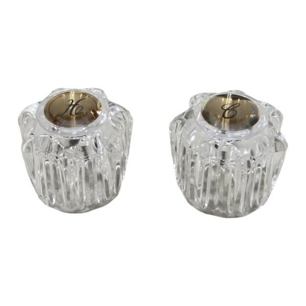 Acrylic Handles To Fit Delex/Peerless Shower With Offset Broach DD014