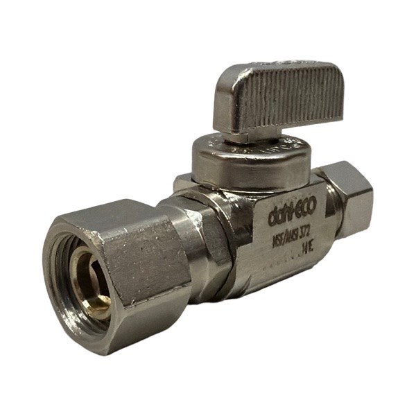 1/2" Female Compression x 3/8" OD RetroValve RV104LF