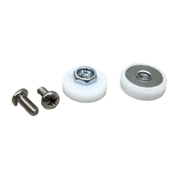 3/4" Flat Shower Roller With Screw SDP08