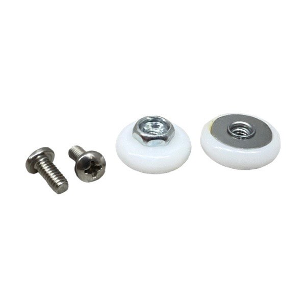 3/4" Round Shower Roller With Screw SDP12